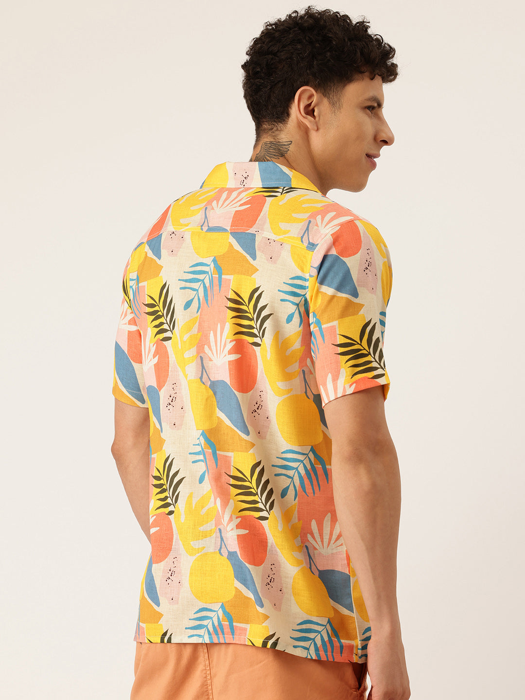 Yellow Bloom Summer Shirt