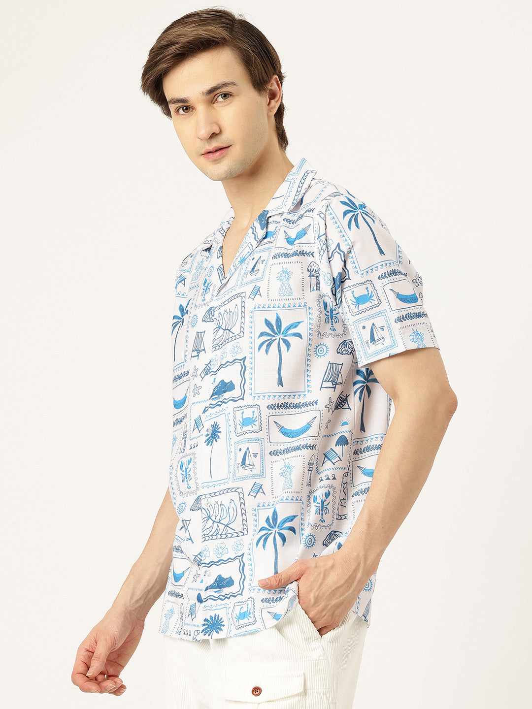 Wave Sketch Summer Shirt