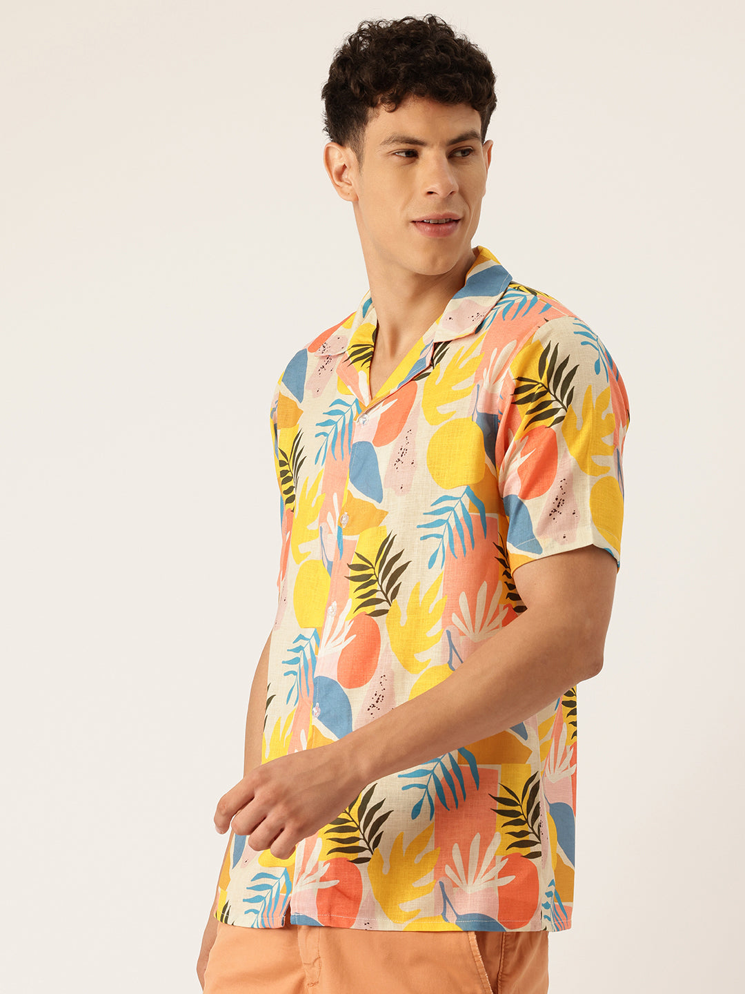Yellow Bloom Summer Shirt