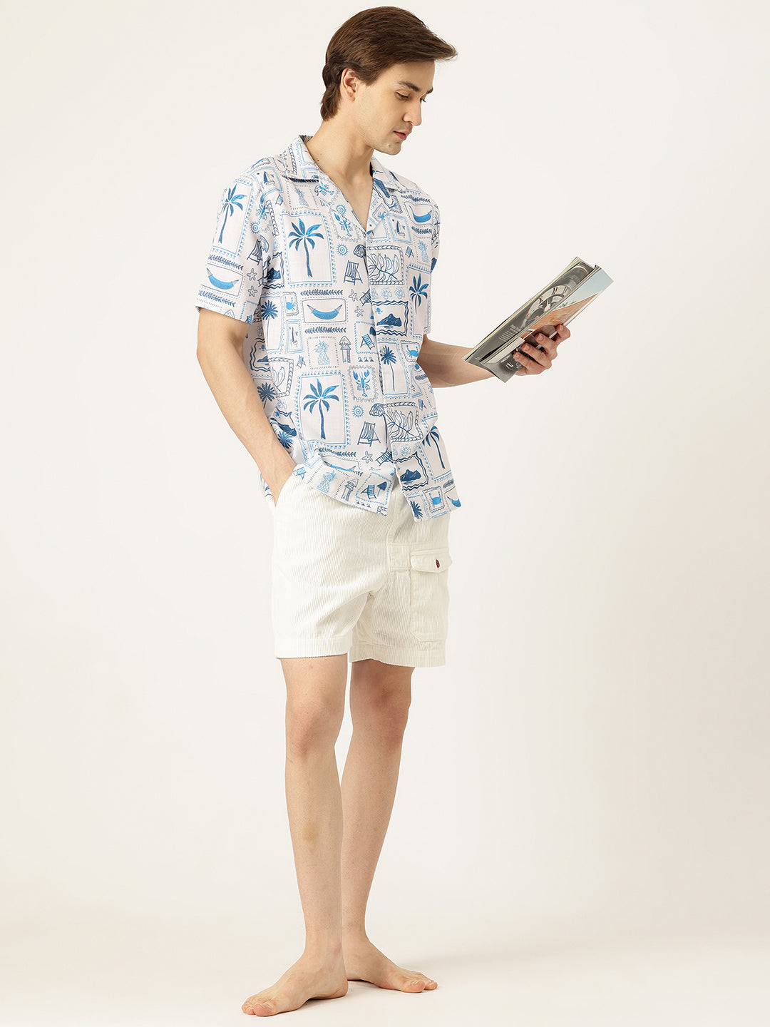Wave Sketch Summer Shirt