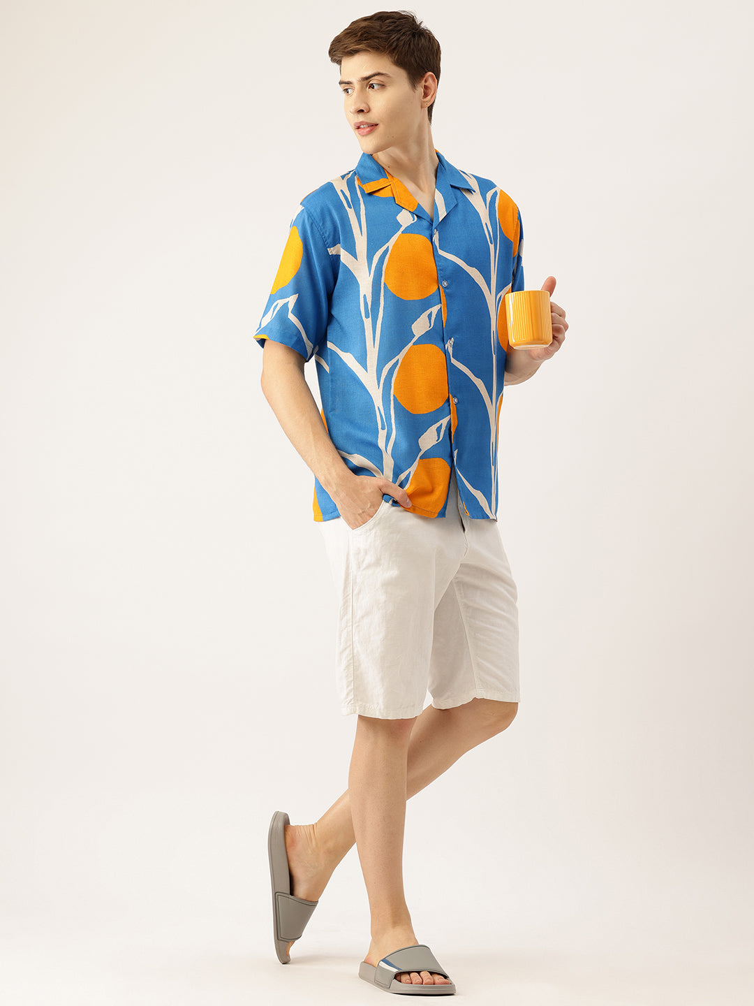 Sunny Riviera Summer Shirt