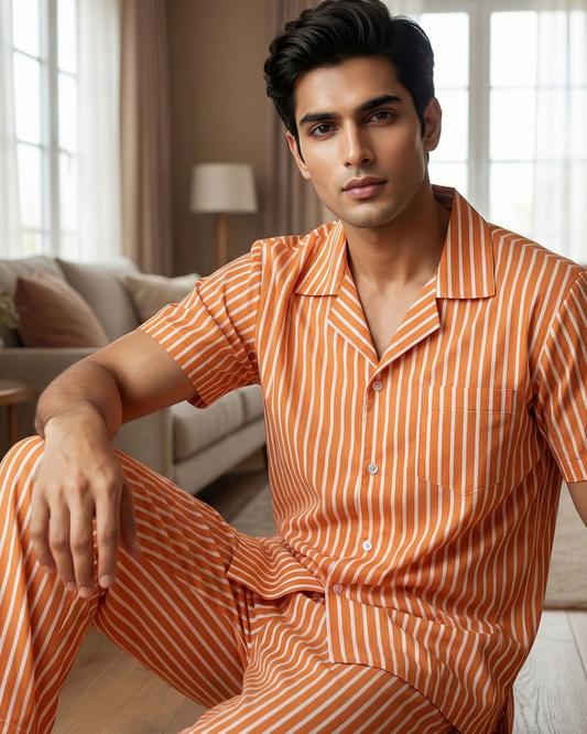Amalfi Stripe Nightwear Set