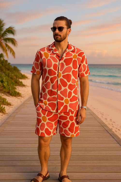 The Vibe Check: Floral Shorts Set