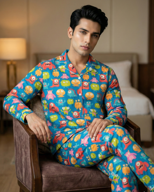 Happy Monster Nightwear Set