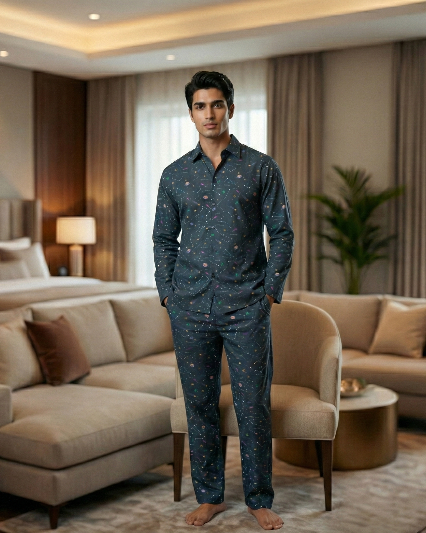 The Cosmos Classic Nightwear Set