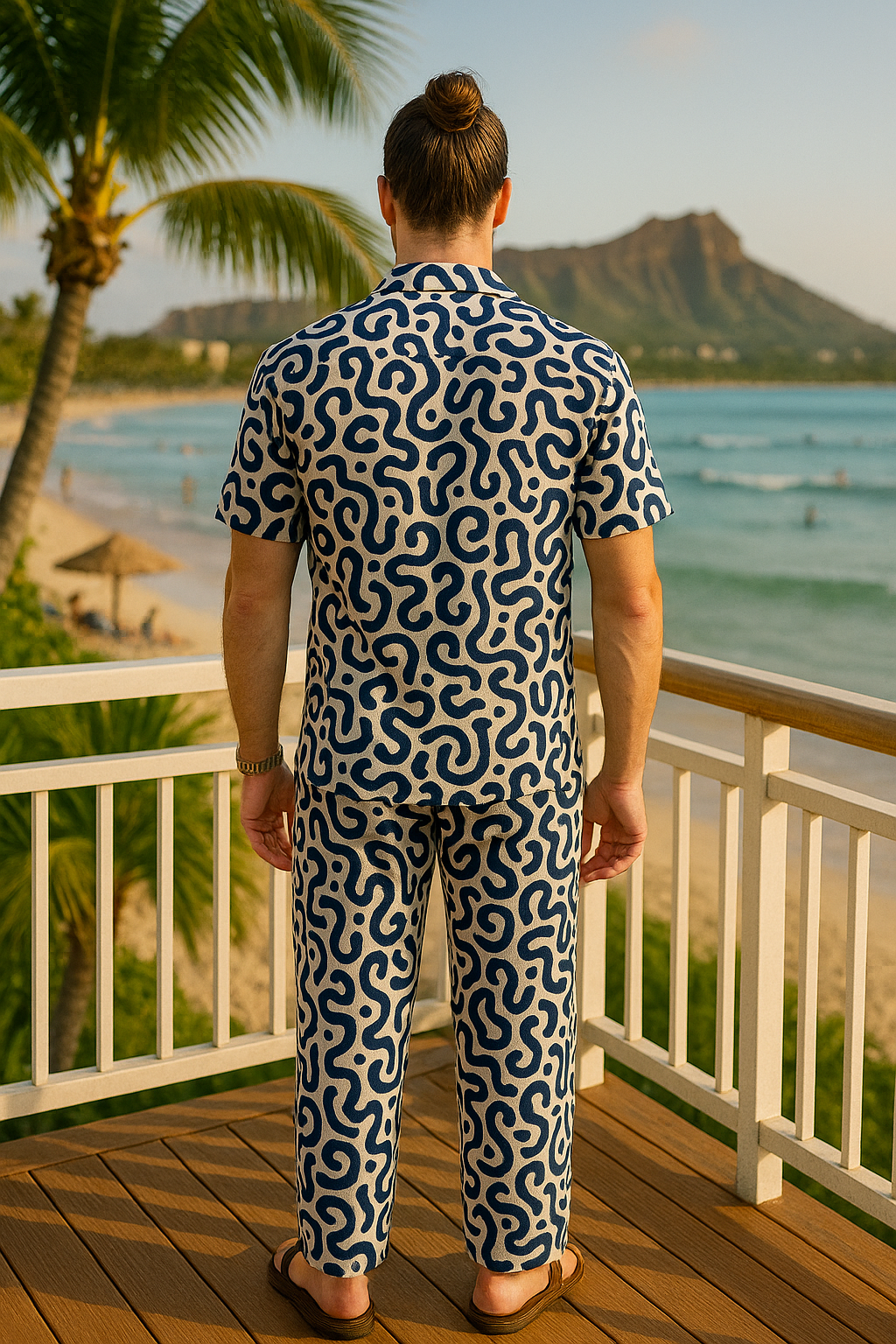 Inkwave Lounge Set