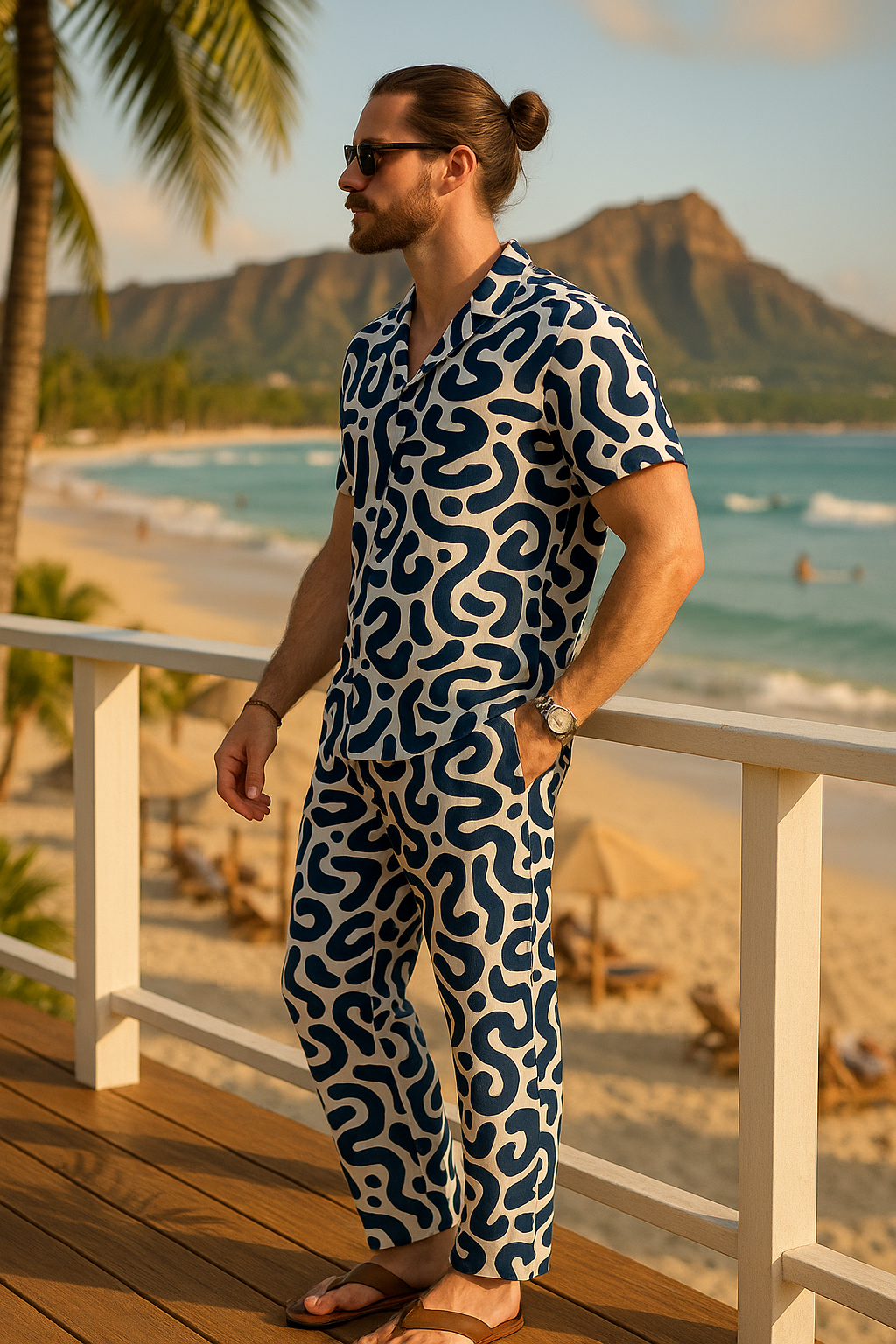 Inkwave Lounge Set