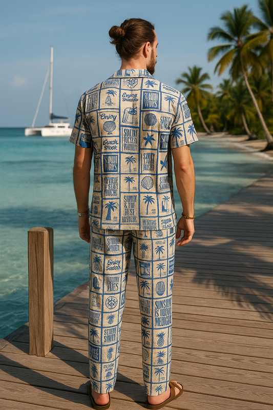 Postcards & Palm Trees Lounge Set