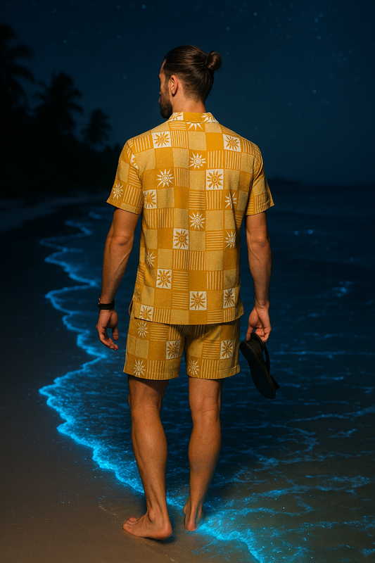 Sunshine: Squared Up Shorts Set