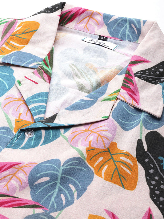 Lavender Breeze Monstera Summer Shirt