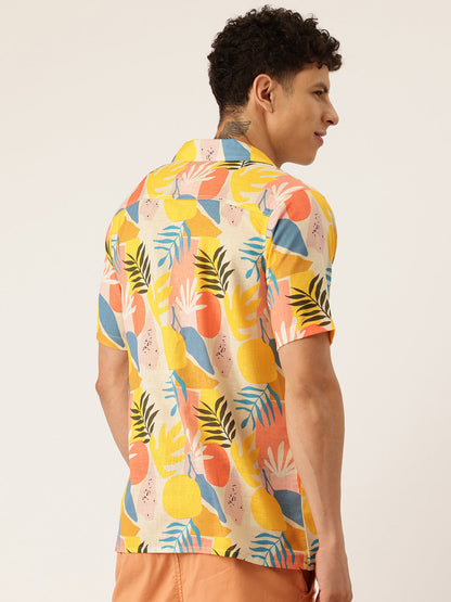Yellow Bloom Summer Shirt