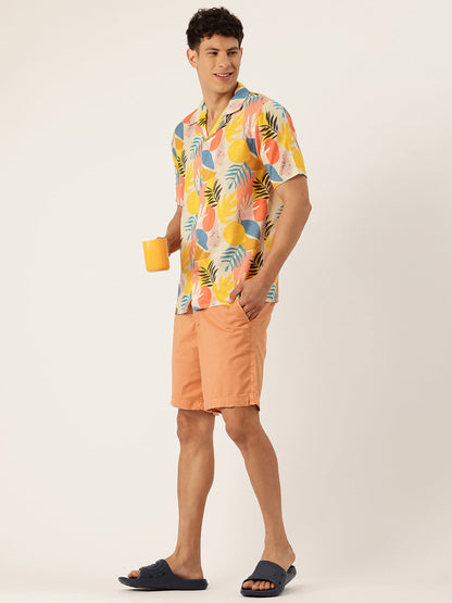 Yellow Bloom Summer Shirt