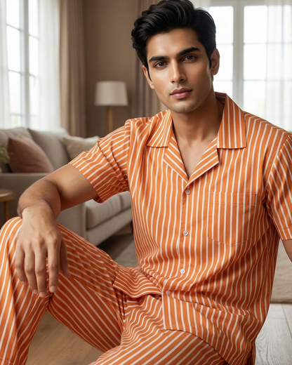 Amalfi Stripe Nightwear Set