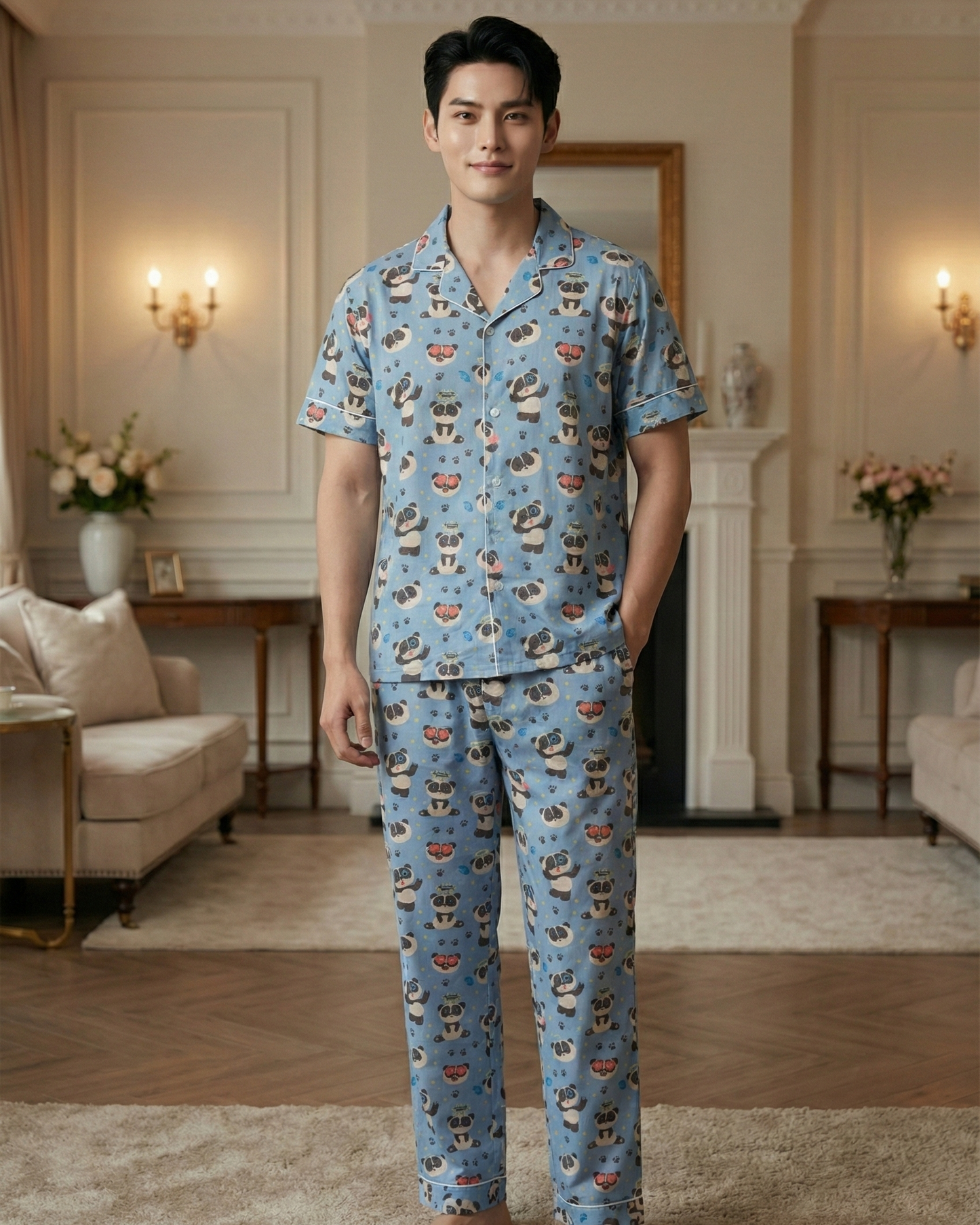 Baby Panda Nightwear Set