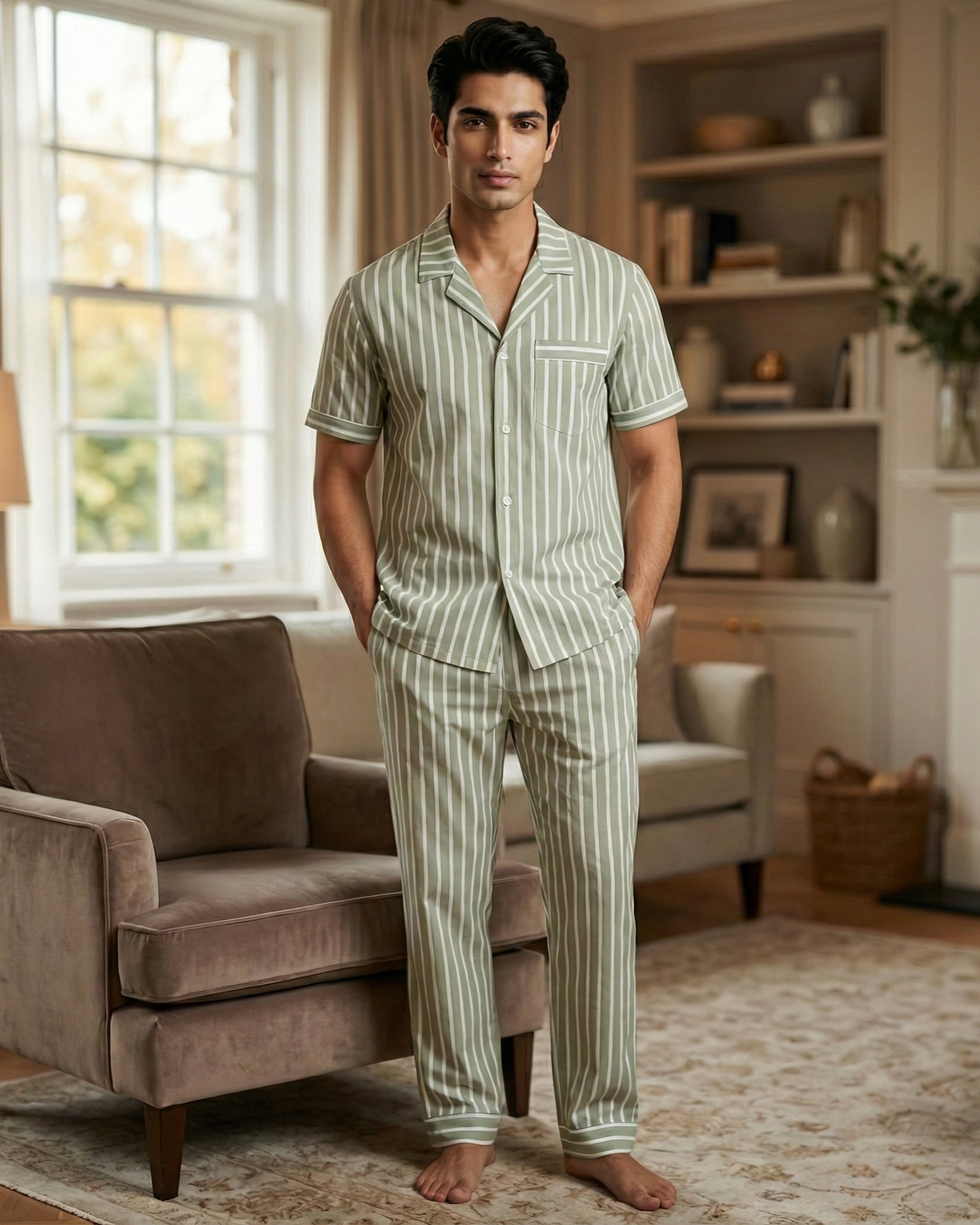 Cabana Stripe Nightwear Set
