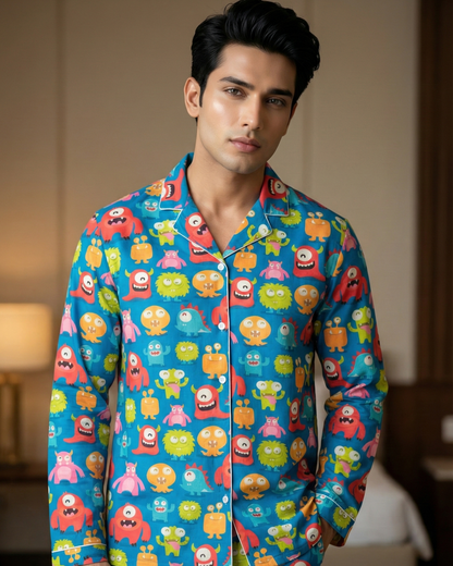 Happy Monster Nightwear Set