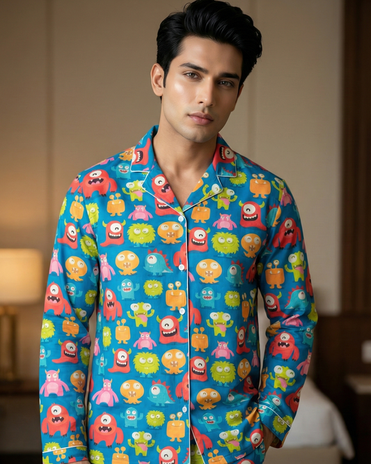 Happy Monster Nightwear Set