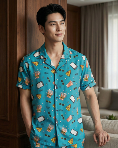 Movie Popcorn Nightwear Set
