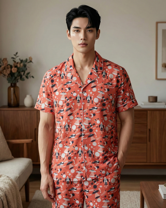 To The Moon Nightwear Set