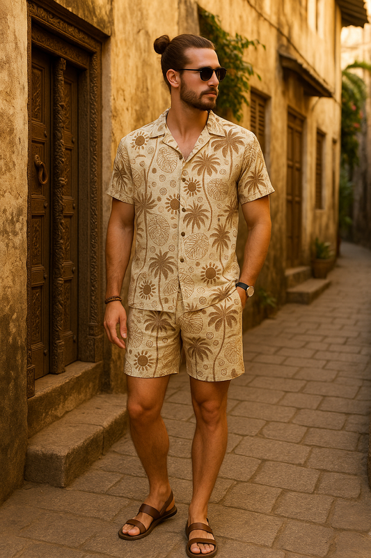 No Rush Island Shorts Set