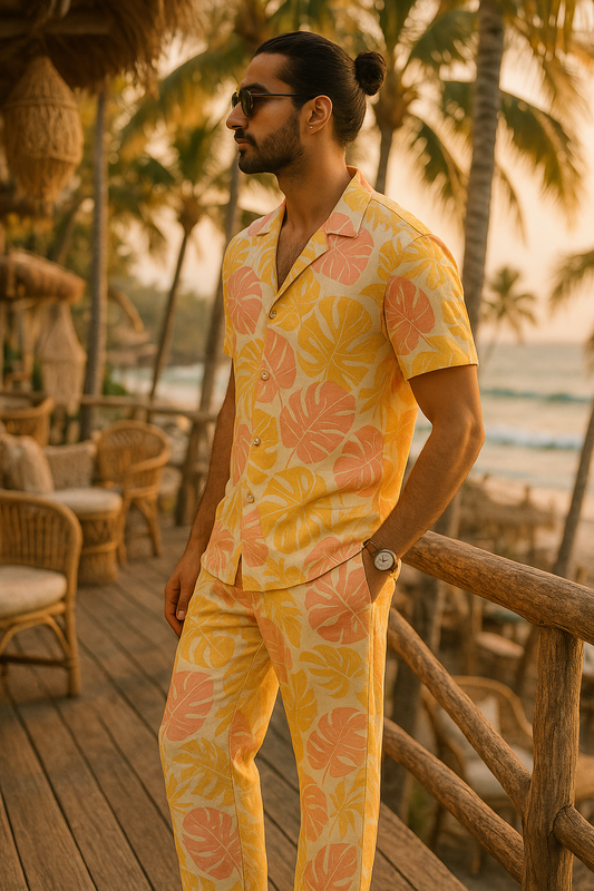 Sunset Palm Lounge Set