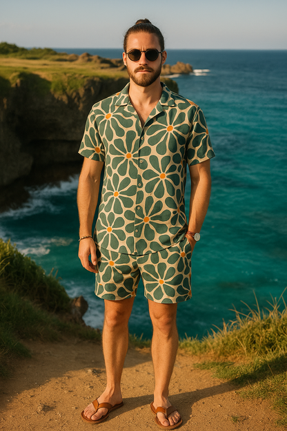Petal Trippin' Shorts Set