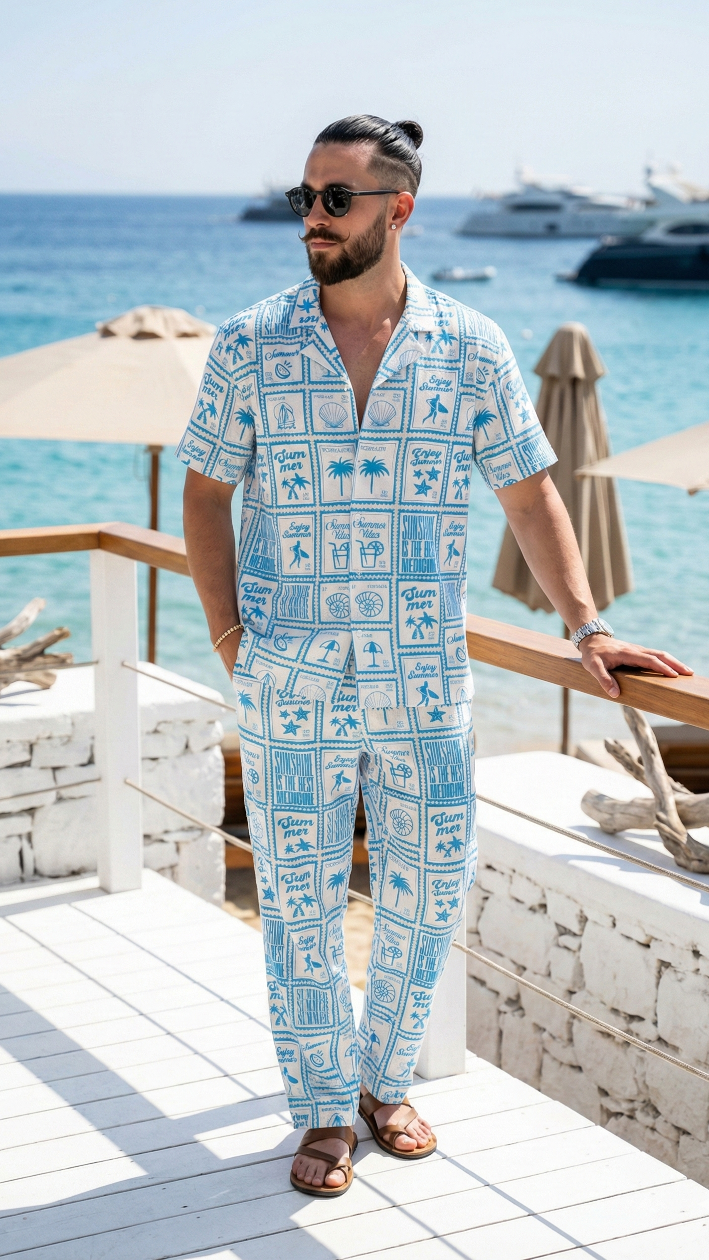 Postcards & Palm Trees Lounge Set