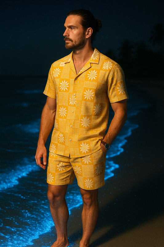 Sunshine: Squared Up Shorts Set
